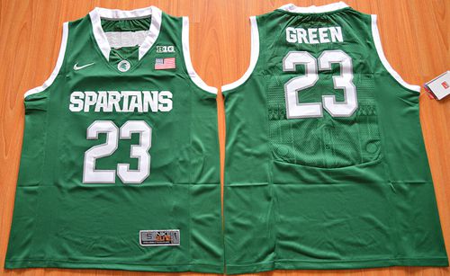 Draymond Green Michigan State Spartans green Authentic jersey