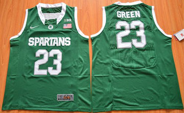 Draymond Green Michigan State Spartans green Authentic jersey