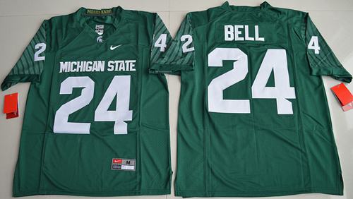 Le'Veon Bell Michigan State Spartans green jersey