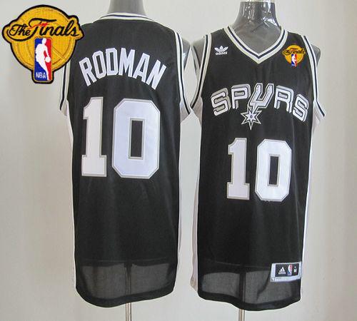 Dennis Rodman San Antonio Spurs black jersey