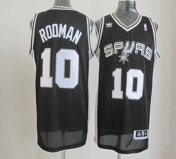 Dennis Rodman San Antonio Spurs black jersey