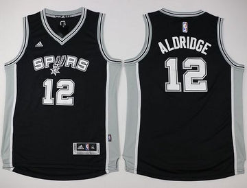 LaMarcus Aldridge San Antonio Spurs black jersey