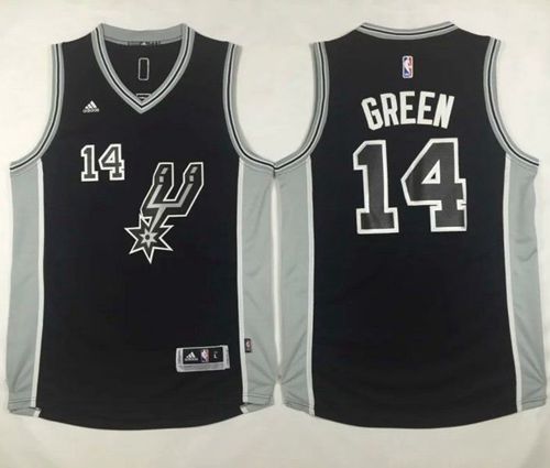Danny Green San Antonio Spurs black Road jersey