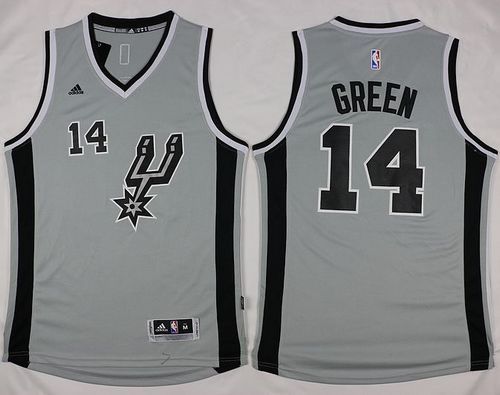 Danny Green San Antonio Spurs grey Alternate jersey
