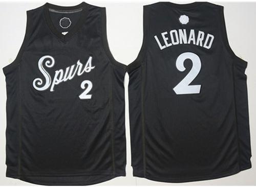 Kawhi Leonard San Antonio Spurs black jersey
