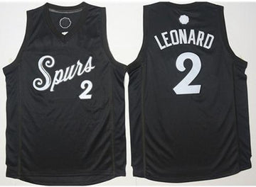 Kawhi Leonard San Antonio Spurs black jersey