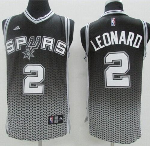 Kawhi Leonard San Antonio Spurs black Fashion jersey