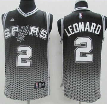 Kawhi Leonard San Antonio Spurs black Fashion jersey