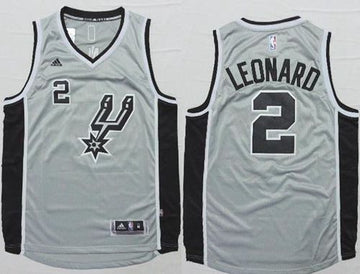 Kawhi Leonard San Antonio Spurs grey Alternate jersey
