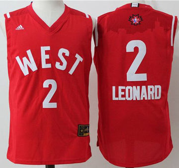 Kawhi Leonard San Antonio Spurs red jersey