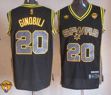 Manu Ginobili San Antonio Spurs black Fashion jersey