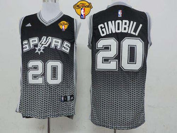 Manu Ginobili San Antonio Spurs black Fashion jersey