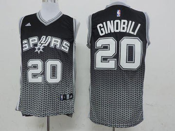 Manu Ginobili San Antonio Spurs black Fashion jersey