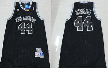 George Gervin San Antonio Spurs black jersey