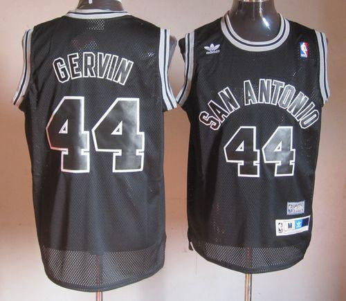 George Gervin San Antonio Spurs black Throwback jersey