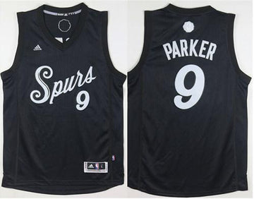 Tony Parker San Antonio Spurs black jersey