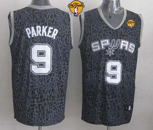 Tony Parker San Antonio Spurs black jersey