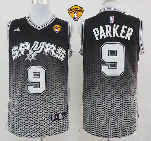 Tony Parker San Antonio Spurs black Fashion jersey