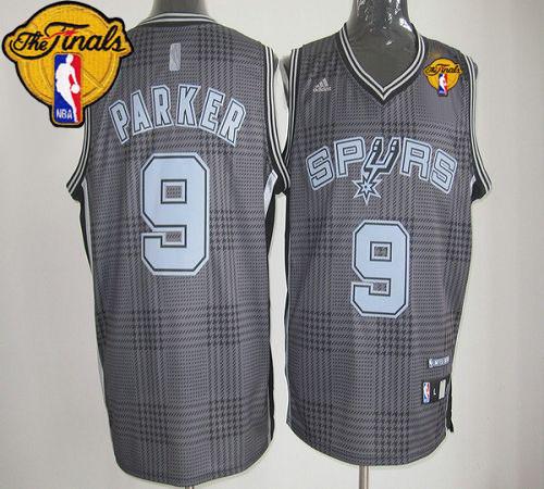 Tony Parker San Antonio Spurs black Fashion jersey