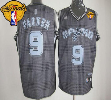 Tony Parker San Antonio Spurs black Fashion jersey