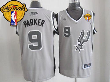 Tony Parker San Antonio Spurs grey Alternate jersey