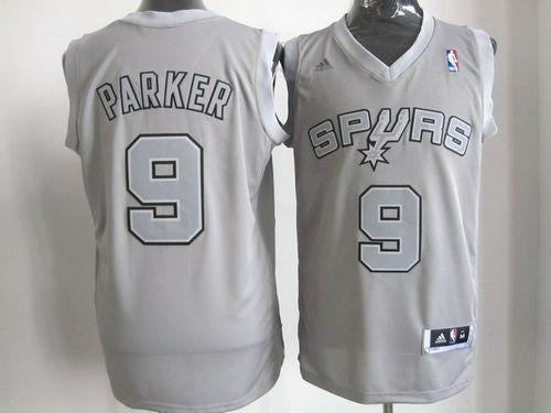 Tony Parker San Antonio Spurs grey Fashion jersey