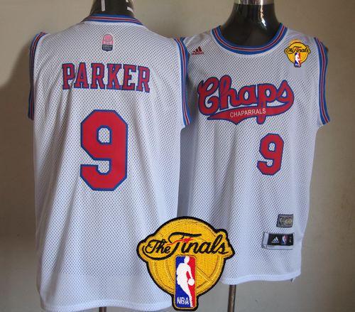 Tony Parker San Antonio Spurs white Classic jersey