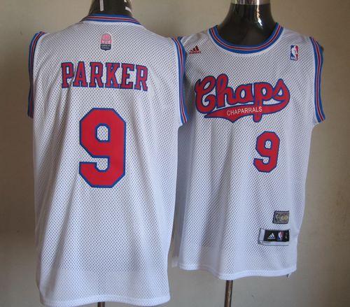 Tony Parker San Antonio Spurs white Classic jersey
