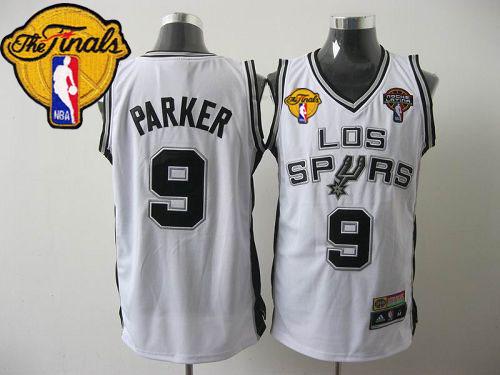 Tony Parker San Antonio Spurs white jersey