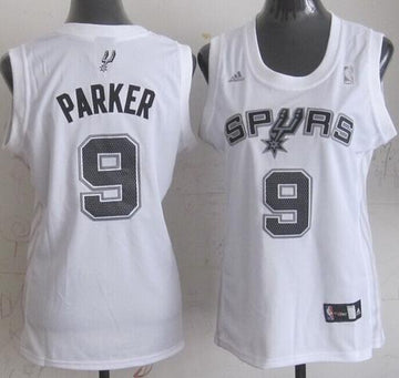 Tony Parker San Antonio Spurs white Fashion jersey