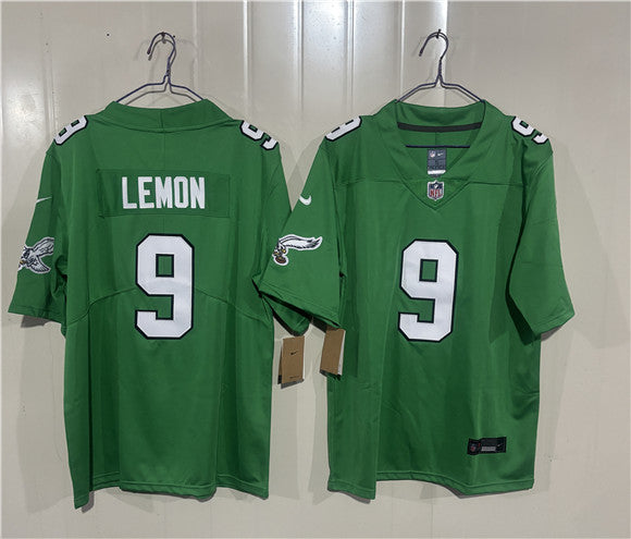 Makai Lemon Philadelphia Eagles green Vapor jersey