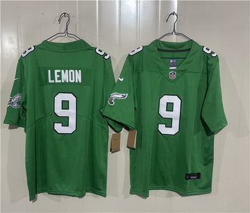 Makai Lemon Philadelphia Eagles green Vapor jersey