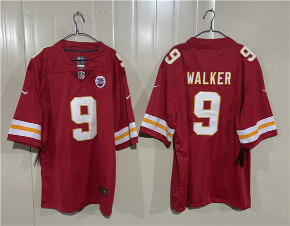 Kenneth Walker III Kansas City Chiefs red Vapor jersey