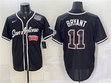 Carter Bryant San Antonio Spurs black jersey