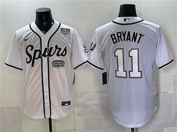 Carter Bryant San Antonio Spurs white jersey