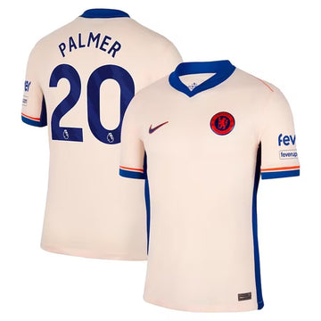 Cole Palmer Chelsea cream Away jersey