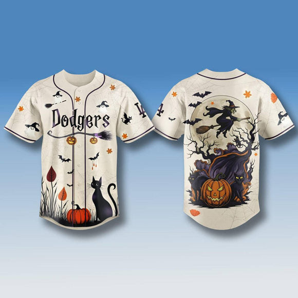 Los Angeles Dodgers cream jersey
