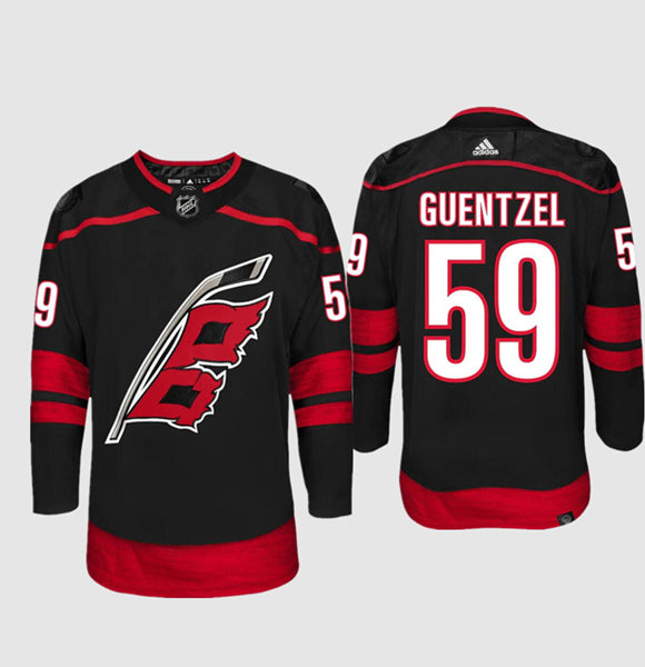 Jake Guentzel Carolina Hurricanes black jersey