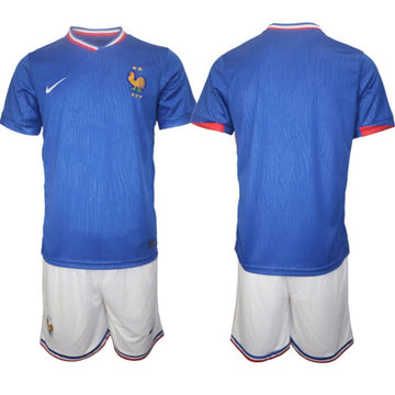 UEFA Euro France National Team blue Home jersey