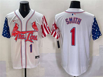 Ozzie Smith St. Louis Cardinals white Vapor jersey