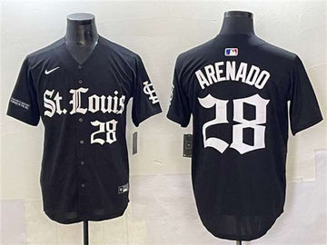 Nolan Arenado St. Louis Cardinals black Vapor jersey