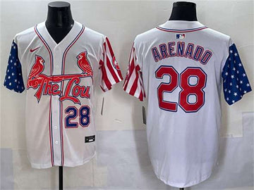 Nolan Arenado St. Louis Cardinals white Vapor jersey