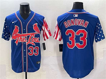 Brendan Donovan St. Louis Cardinals royal Vapor jersey