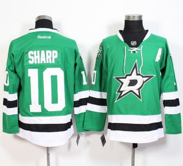 Patrick Sharp Dallas Stars green jersey