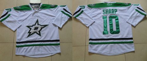 Patrick Sharp Dallas Stars white jersey
