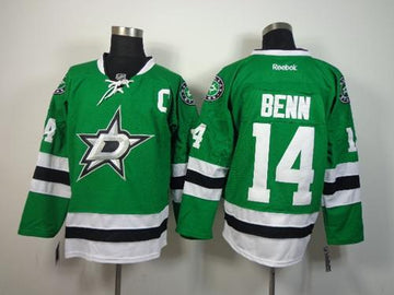 Jamie Benn Dallas Stars green Home jersey