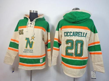 Dino Ciccarelli Dallas Stars cream jersey