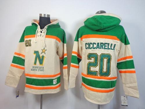 Dino Ciccarelli Dallas Stars cream jersey