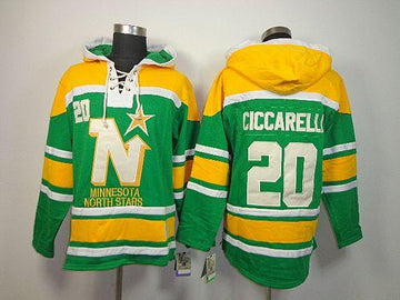 Dino Ciccarelli Dallas Stars green jersey