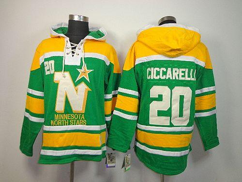 Dino Ciccarelli Dallas Stars green jersey